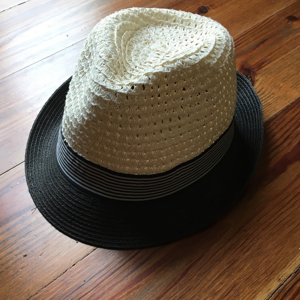 Summery Straw Panama Fedora Hat from Target